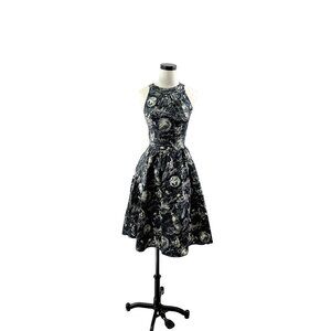 Folter Clothing's Haunted Halloween Witch Dress Small